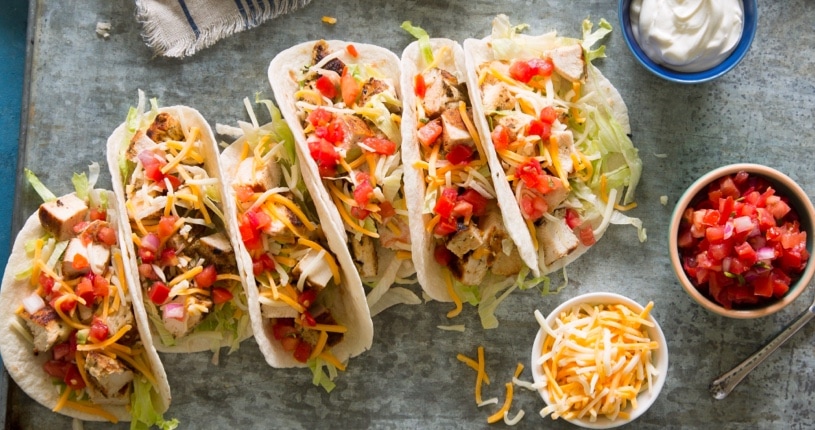 Grilled Chicken Tacos