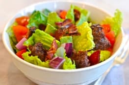 Hamburger Chopped Salad