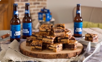 Peanut Butter Swirl Bars