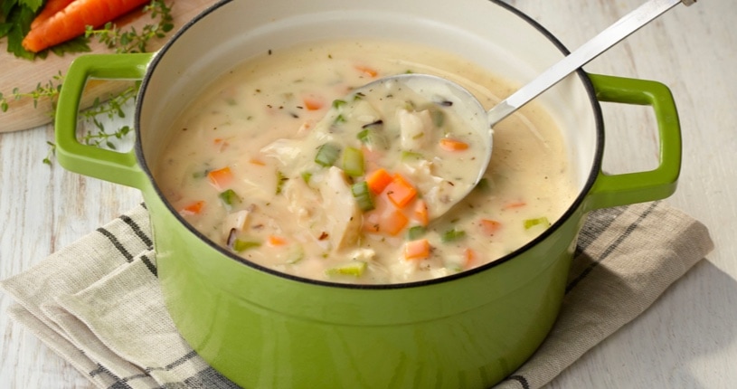 Creamy Chicken & Wild Rice Soup