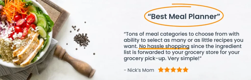 A Review of the best meal planner from customer | eMeals