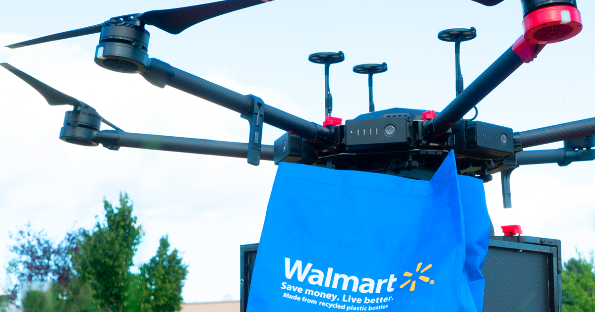 Walmart Grocery Delivery Drone